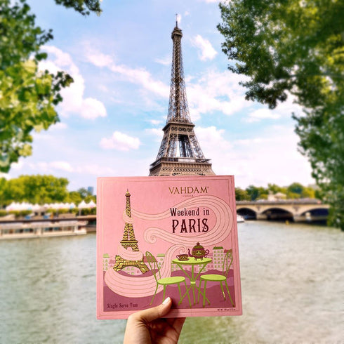 Vahdam Tea Weekend In Paris Gift Set 9 Teas